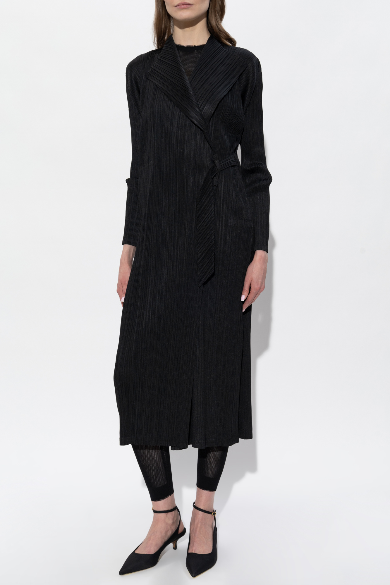 Pleats Please Issey Miyake Pleated coat | Women's | Vitkac
